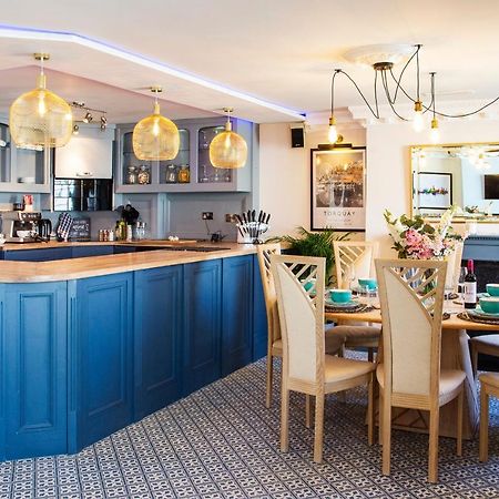 Cosy Open Plan Harbourside Inn With Superking Beds, Wood Burning Stove And Bar Torquay Eksteriør bilde